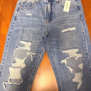 Aeropostale Light Blue Distressed Jeans